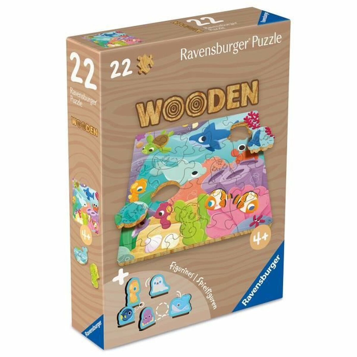 Pussel Ravensburger Wooden 22 Delar - 2