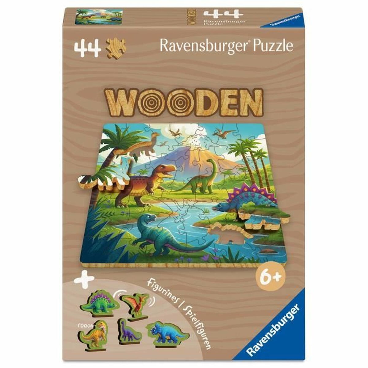 Pussel Ravensburger Wooden 44 Delar