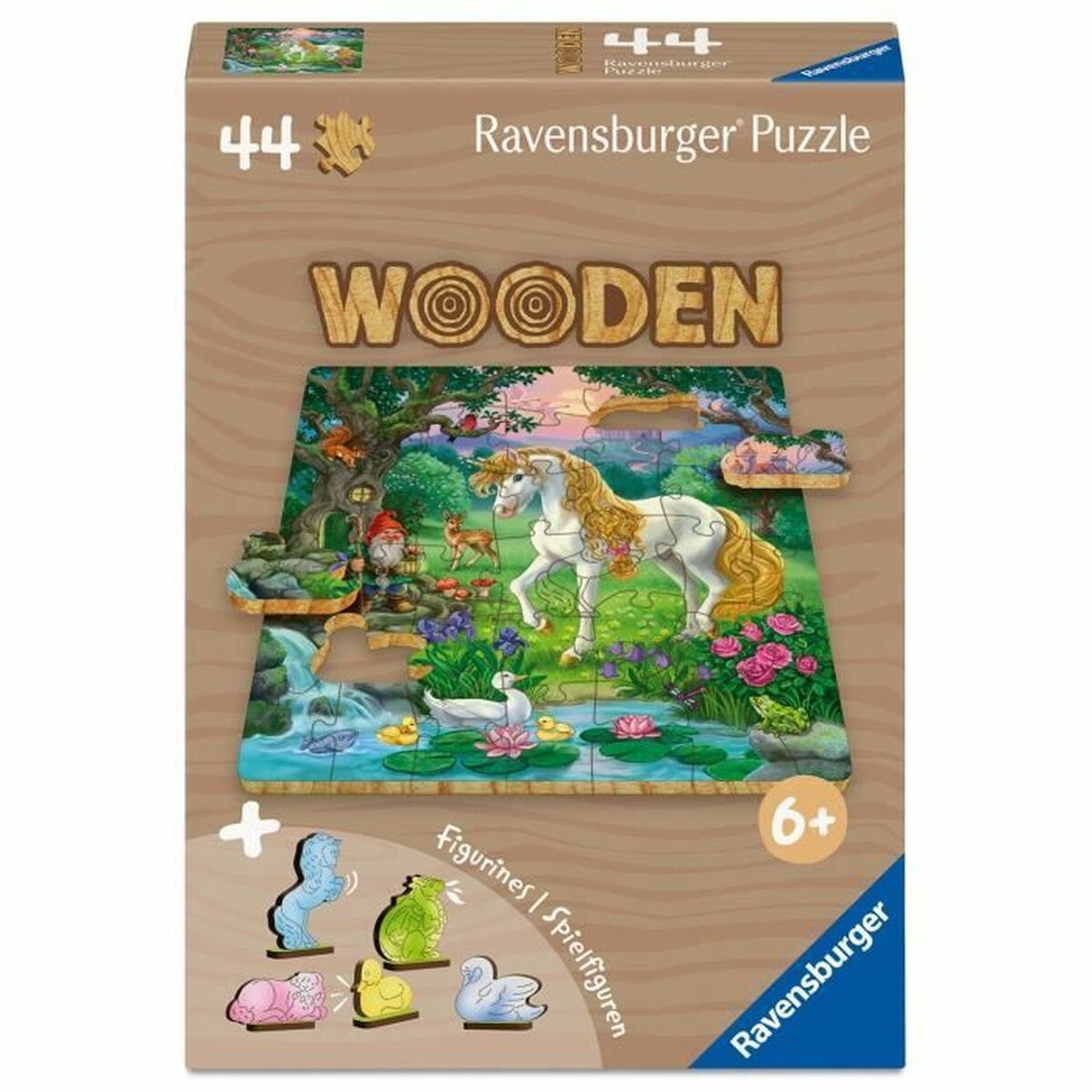 Pussel Ravensburger Wooden 44 Delar