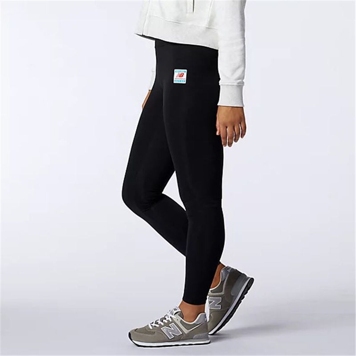 Sport-leggings, Dam New Balance Essentials Field Day Svart - 2