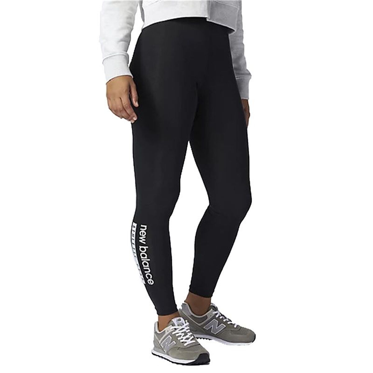 Sport-leggings, Dam New Balance Essentials Field Day Svart