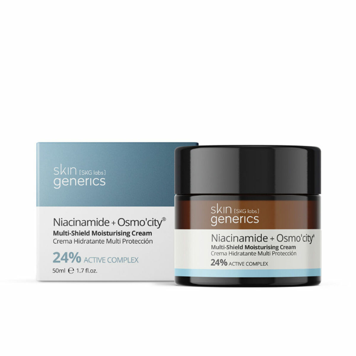 Fuktgivande ansiktskräm Skin Generics Niacinamide + Osmo'city Spf 30 50 ml