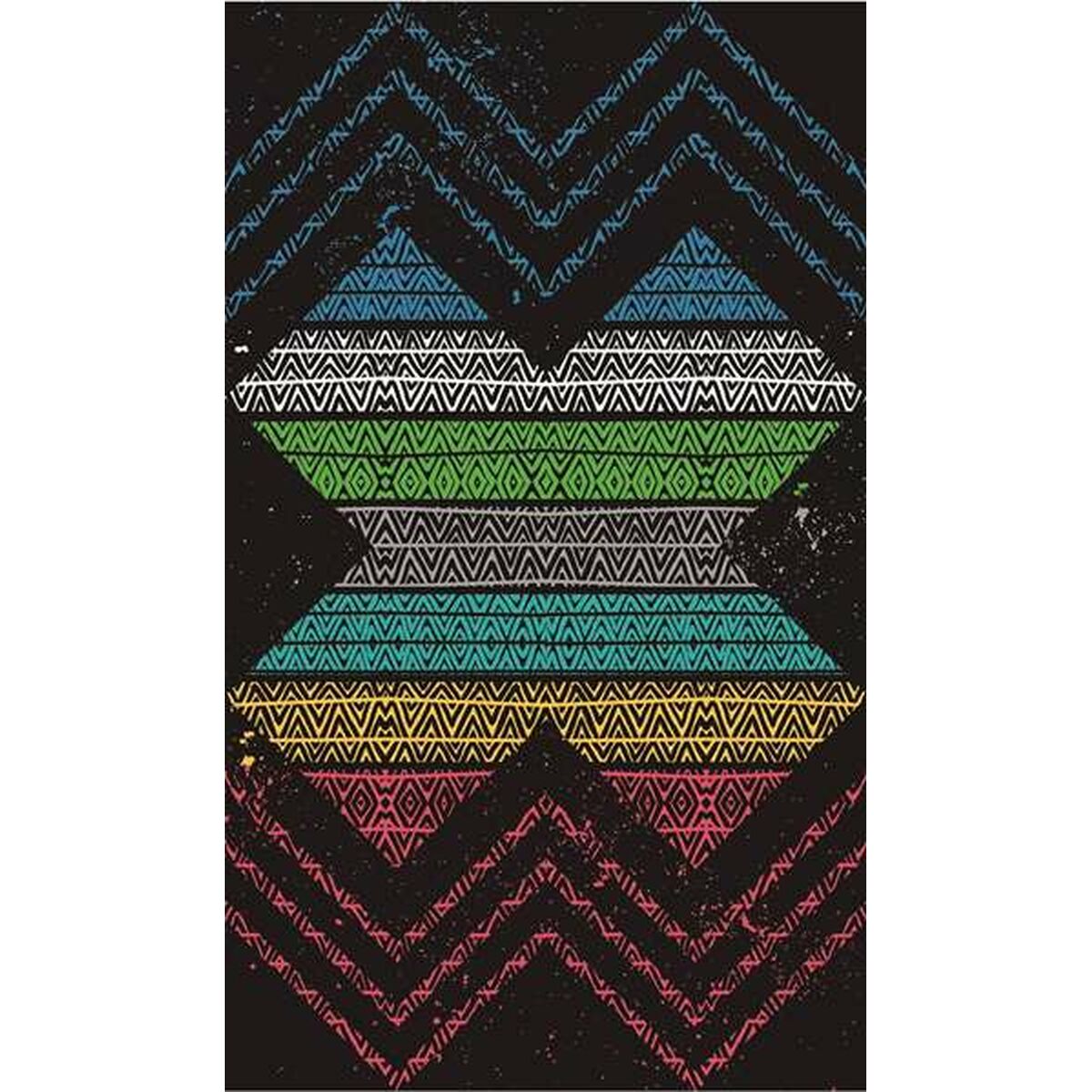 Badhandduk Secaneta Maxx Svart 90 x 165 cm Bomull