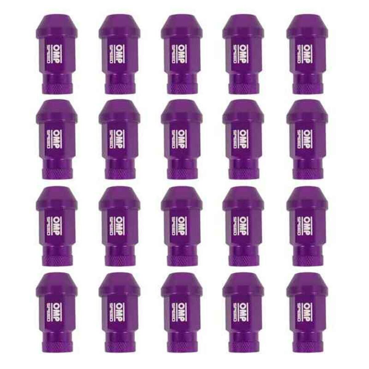 Set Skruv OMP 7075 M12 x 1,25 40 mm 20 uds Violett - 2