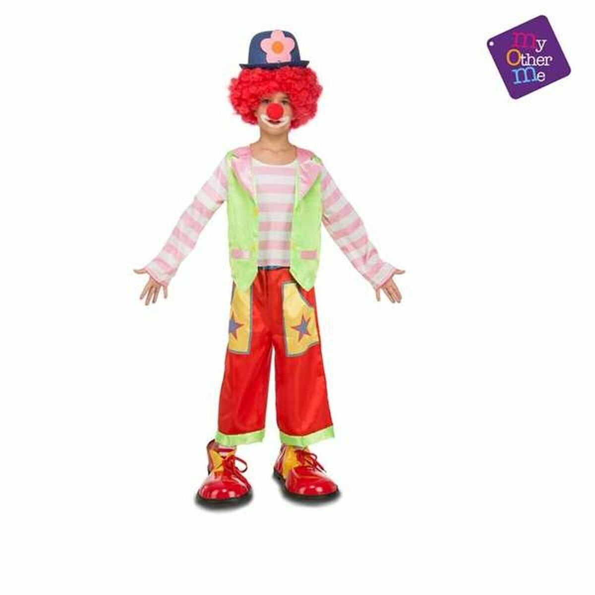 Maskeraddräkt för barn My Other Me Rodeo Clown - 3
