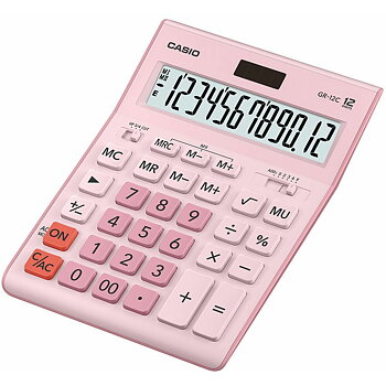 Kalkylator Casio GR-12C Svart Plast