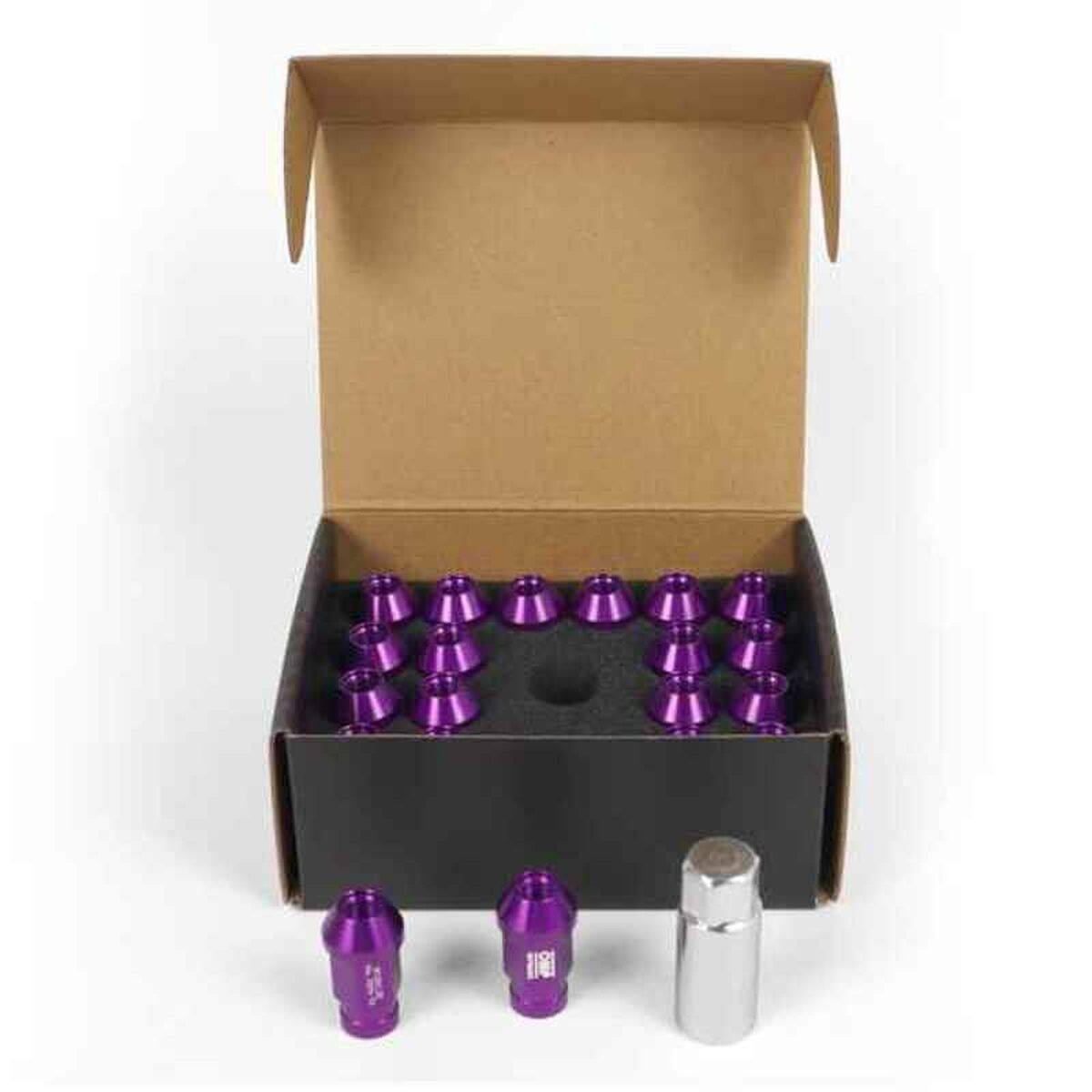 Set Skruv OMP 7075 40 mm M12 x 1,50 20 uds Violett - 2