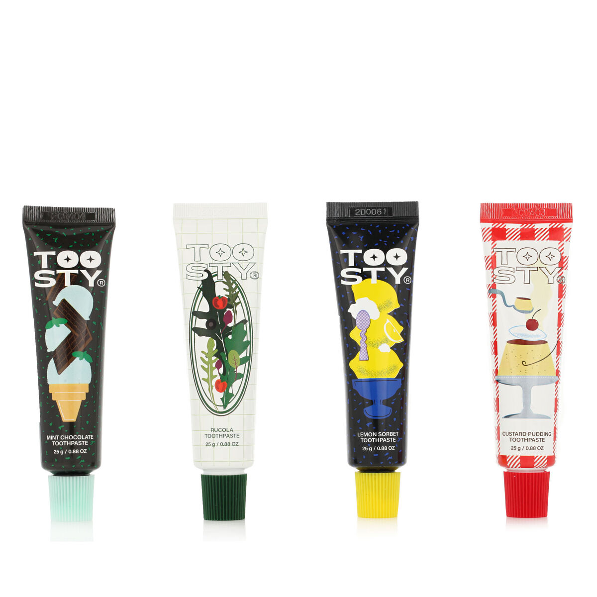 Tandkräm Kit Toosty Toothpaste 25 g x 4 (4 Delar) - 3