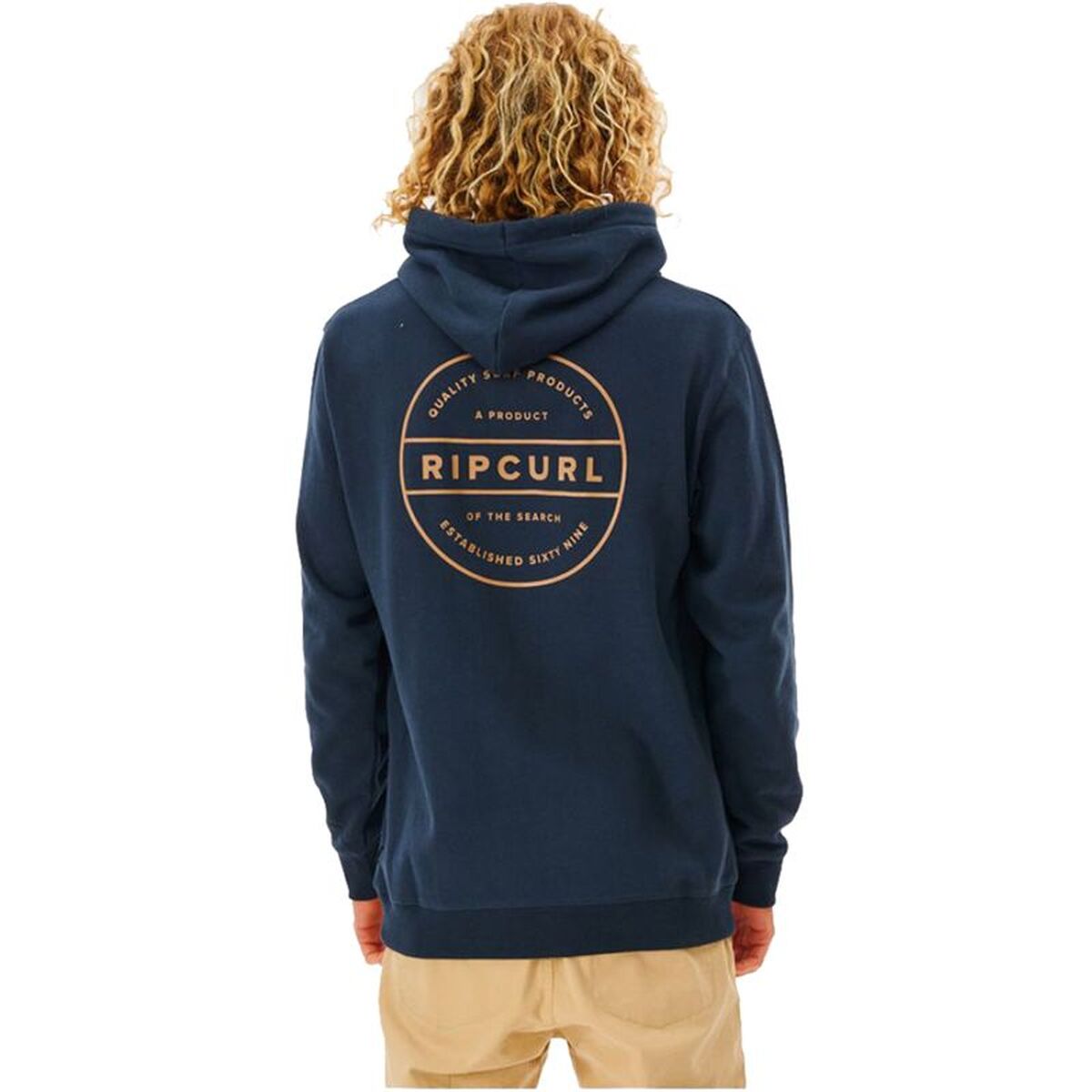 Tröja med huva Herr Rip Curl Re Entry Mörkblå - 2