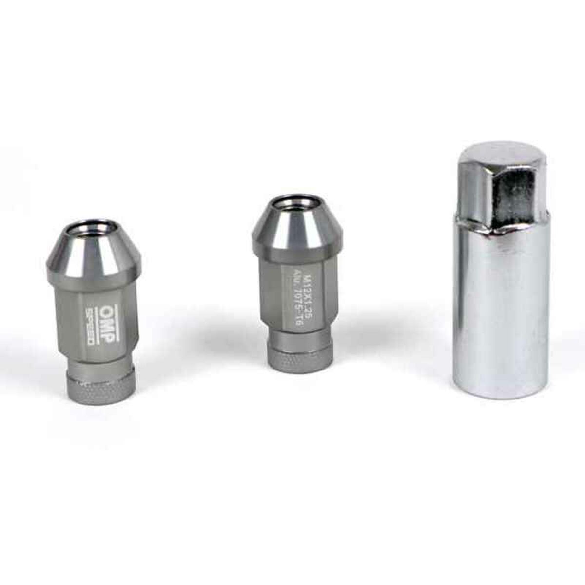 Set Skruv OMP 7075 40 mm M14 x 1,50 20 uds Antracitgrå