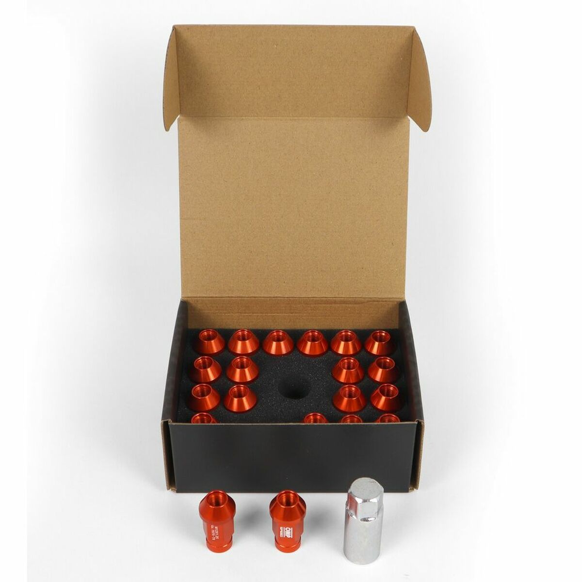 Set Skruv OMP 7075 40 mm M14 x 1,50 20 uds Orange - 2