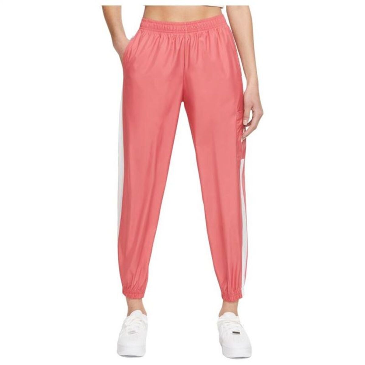 Långa träningsbyxor Nike Sportswear W Pink Rosa Kvinna