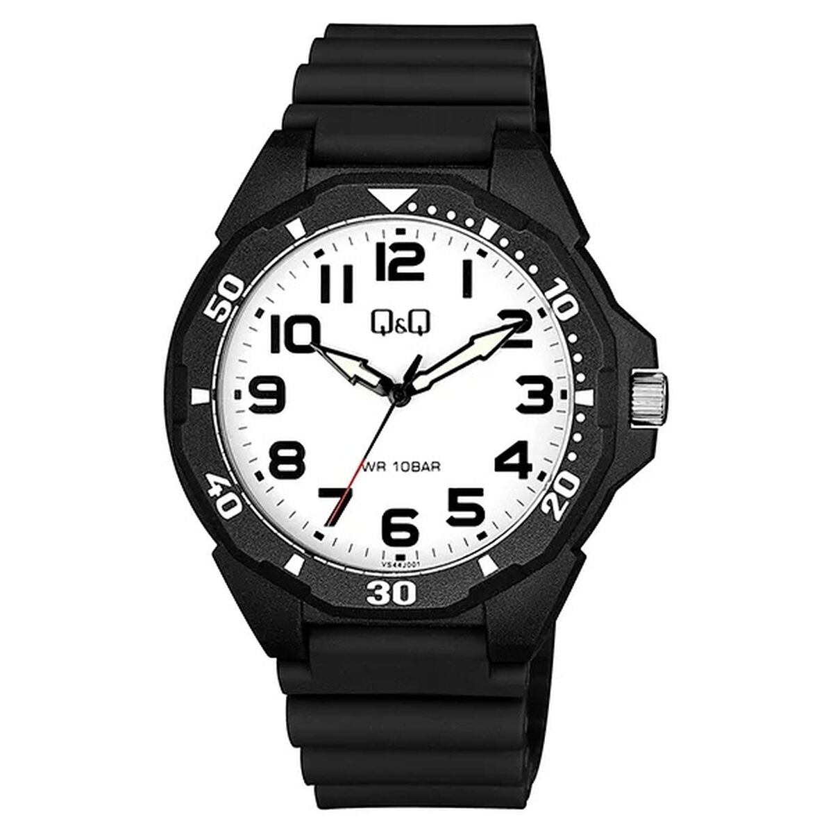 Herrklocka Q&Q GENT ONLY TIME (Ø 43 mm)