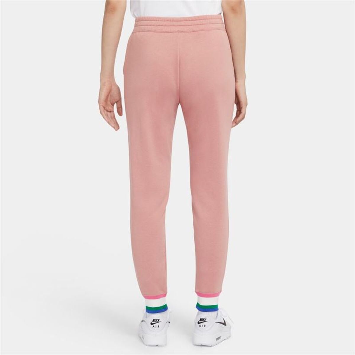 Långa träningsbyxor Nike Rosa Kvinna - 2