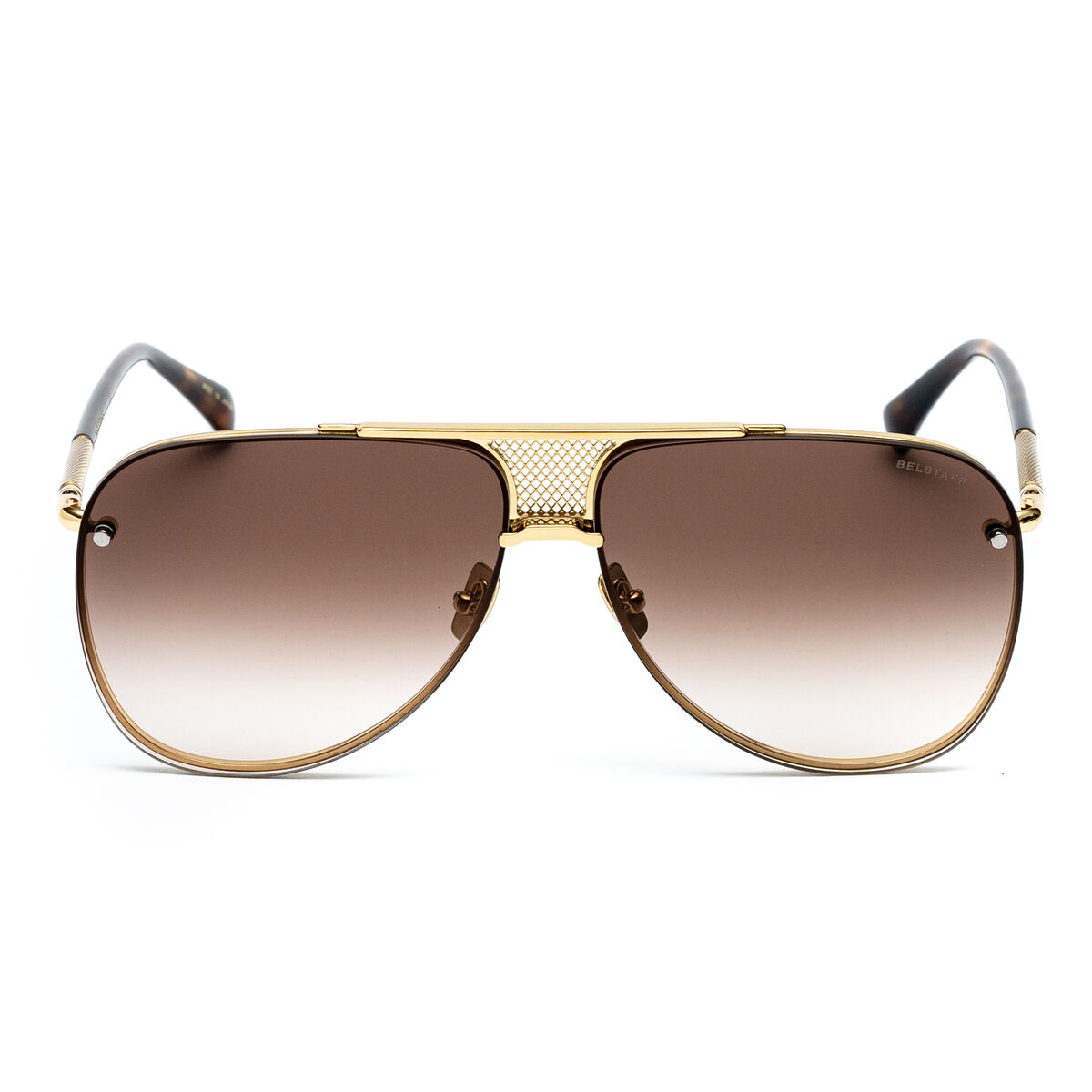 Herrsolglasögon Belstaff BECKINGONSHI Gyllene ø 63 mm - 2