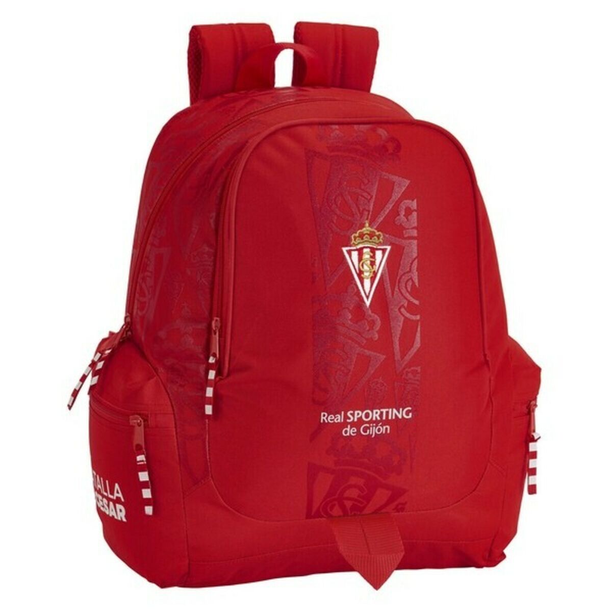 Skolryggsäck Real Sporting de Gijón Röd - 3