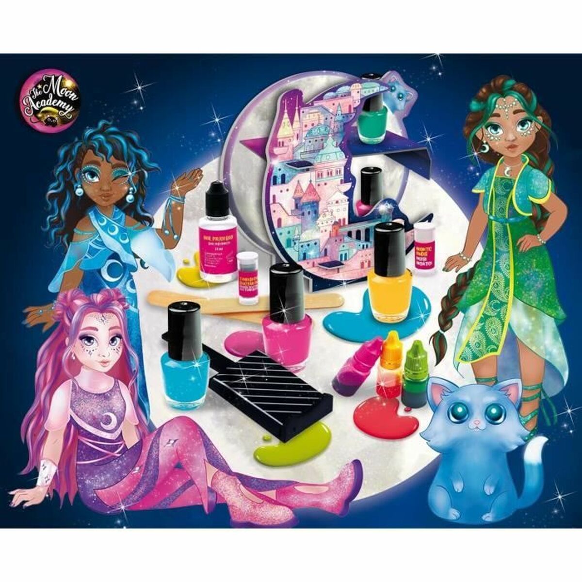 Manikyrset Lisciani Giochi The Moon Academy Monn NailArt - 3