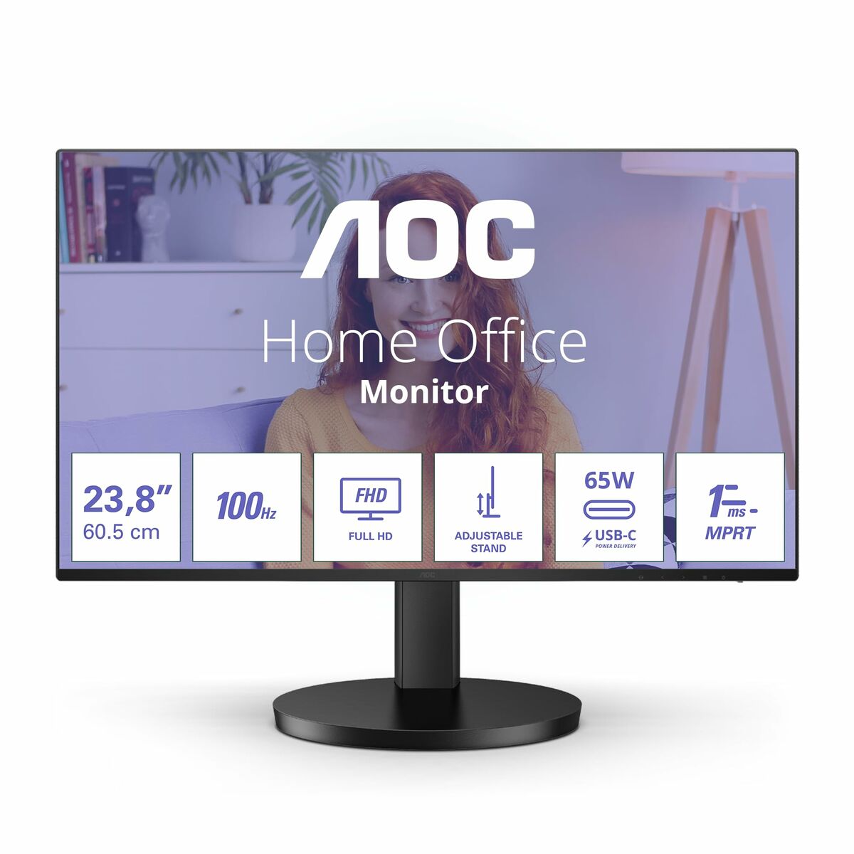 Monitor AOC 24B3CF2 Full HD 23,8" - 6