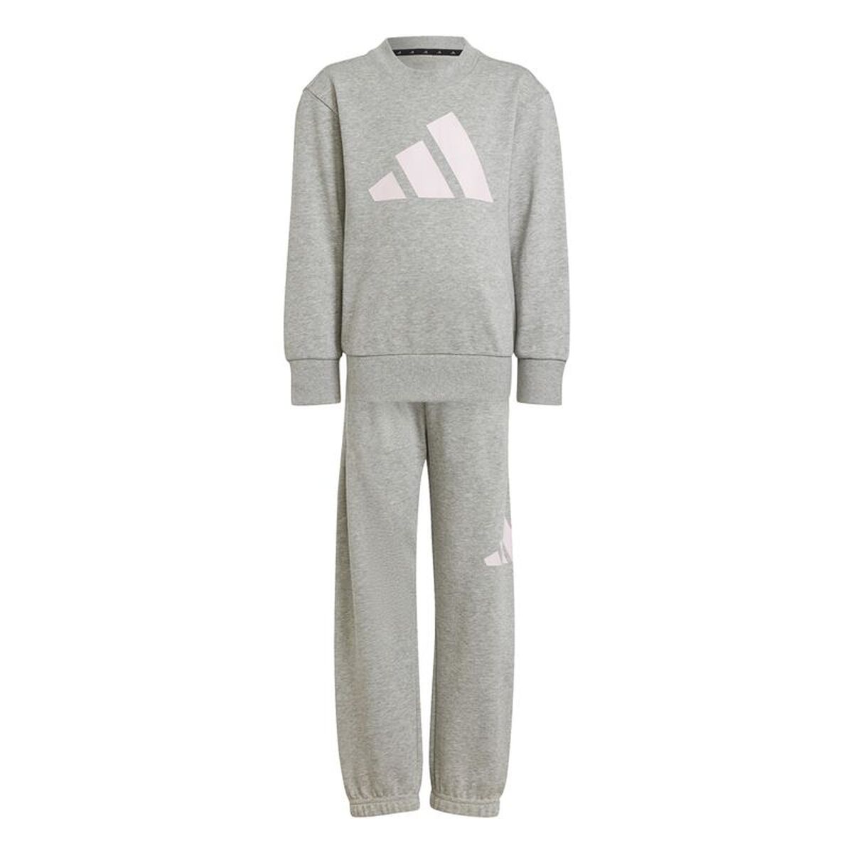 Träningsoverall, Barn Adidas Lk Bl French Terry Jog Grå