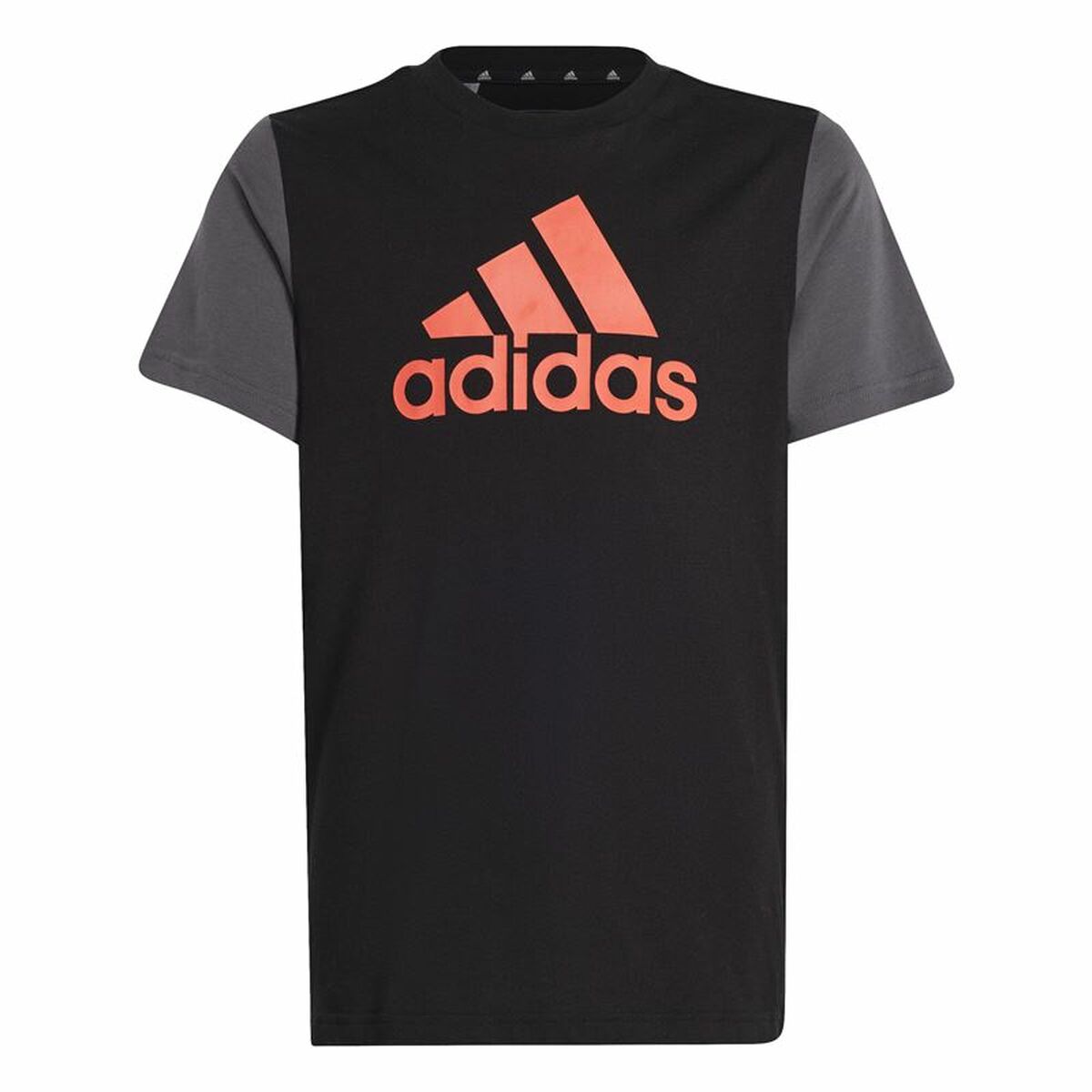 T-shirt med kortärm Unisex Adidas Essentials Svart
