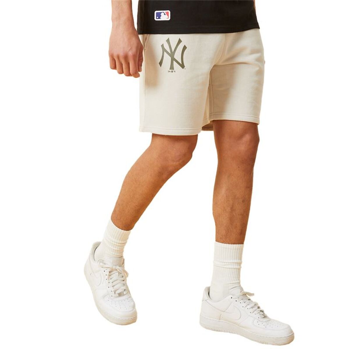 Träningsshorts New Era MLB Seasonal Team New York Beige Män - 2
