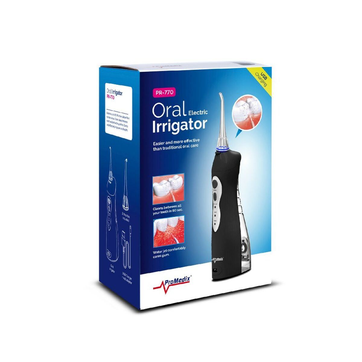 Oral Irrigator Promedix PR-770B Svart