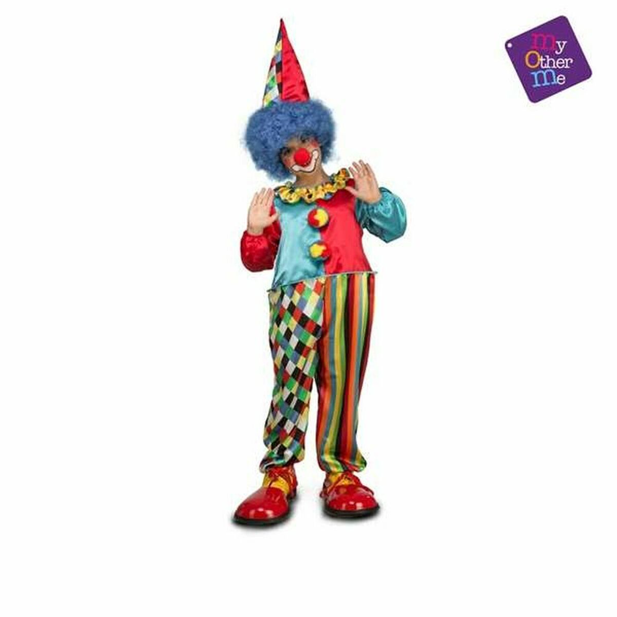 Maskeraddräkt för barn My Other Me Fat Clown - 2