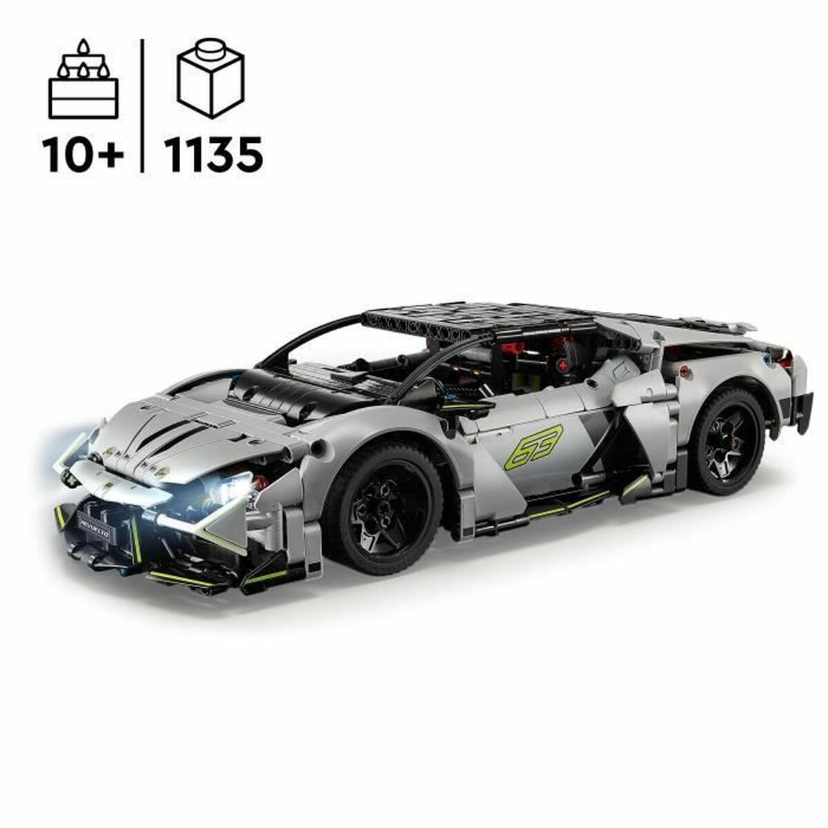 Byggsats Lego TECHNIC 42214 Lamborghini Revuelto - 3