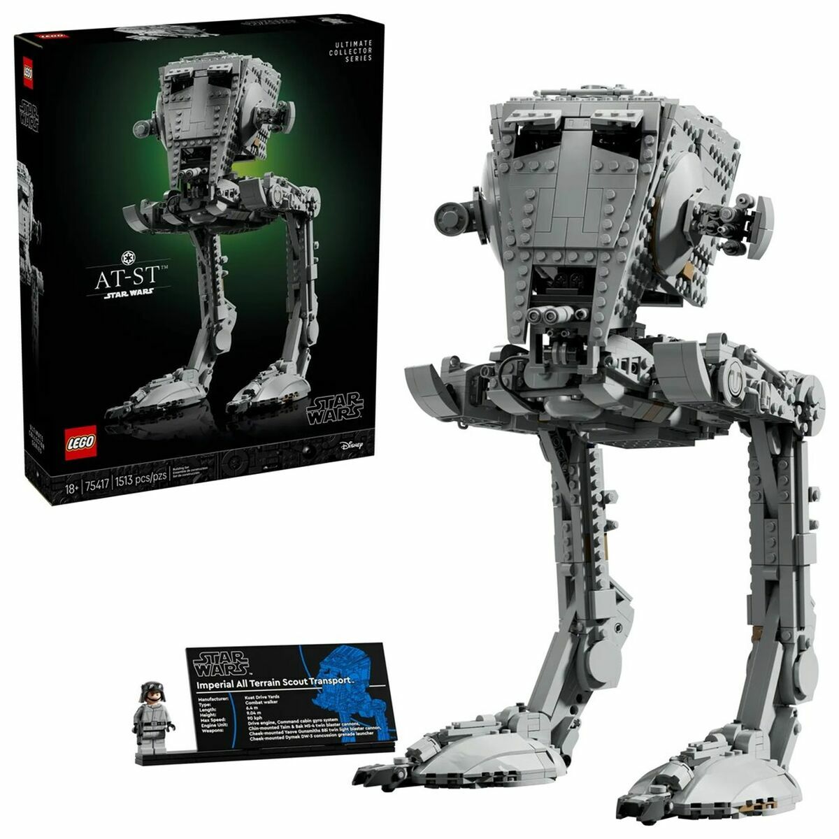 Byggsats Lego STAR WARS 75417 AT-ST