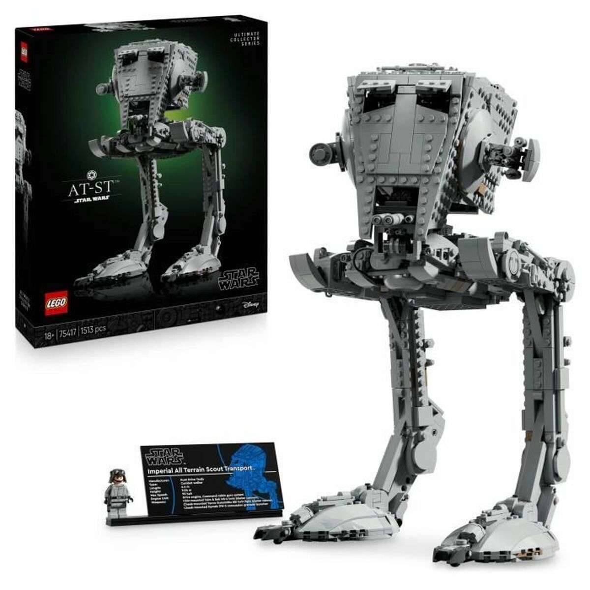 Byggsats Lego STAR WARS 75417 AT-ST - 2