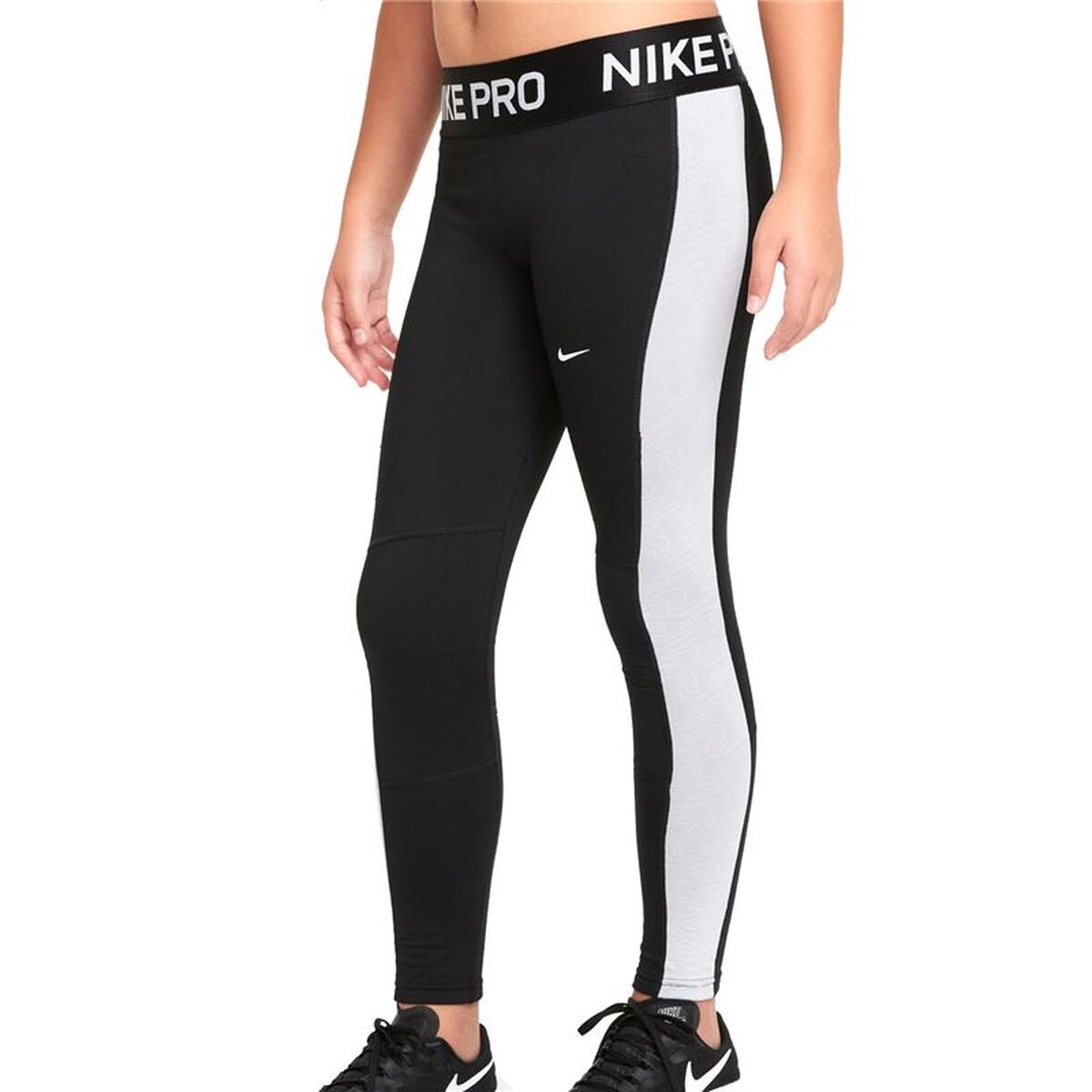 Sport-leggings, Barn Nike Dri-FIT Pro Warm Svart