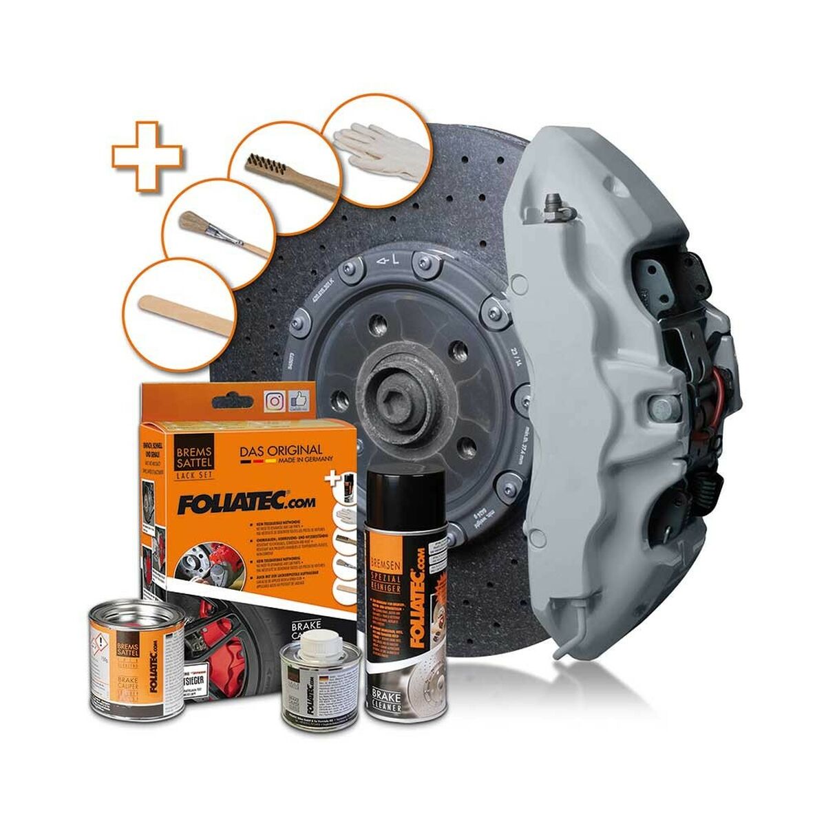 Målarset Foliatec FO2156 Grå - 2