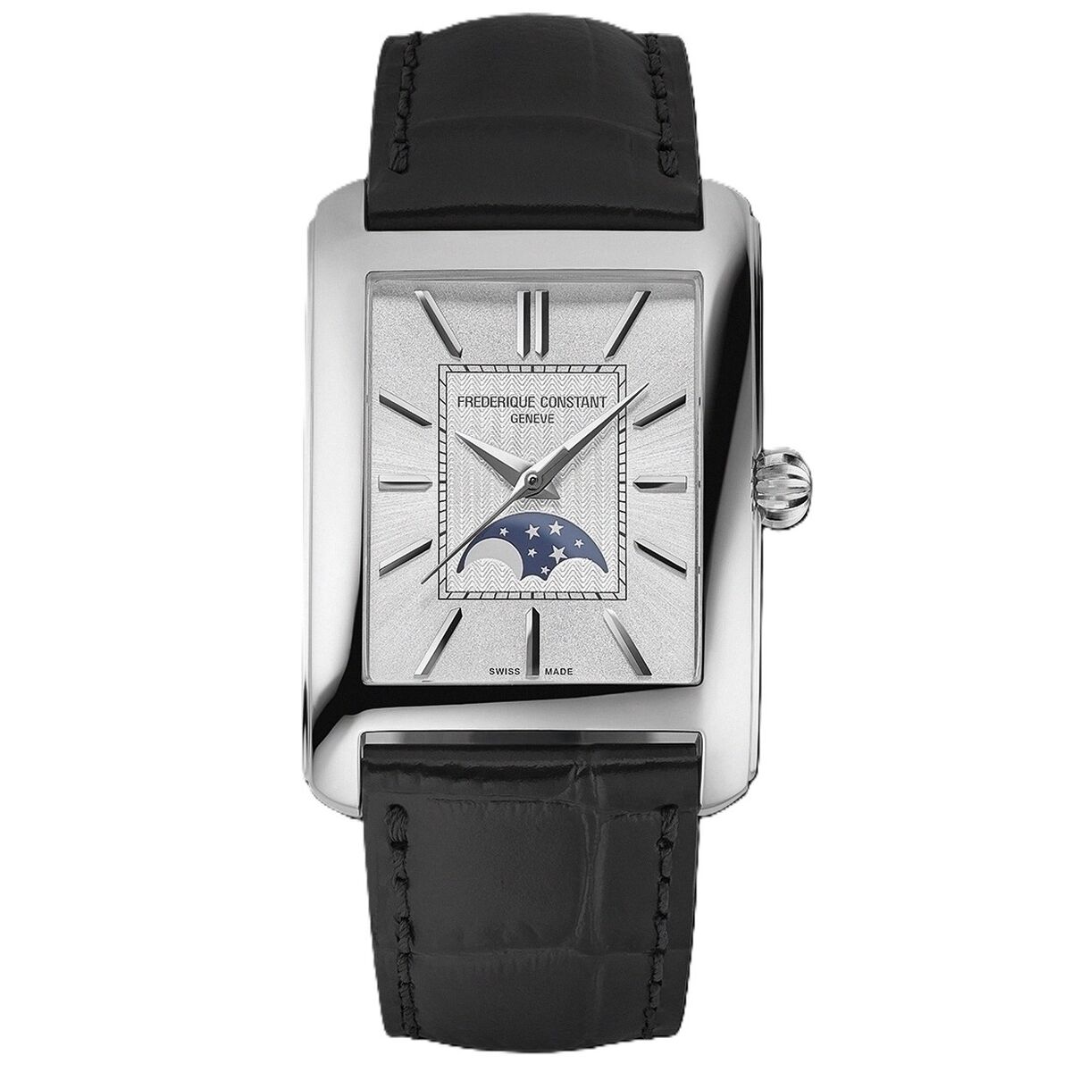 Herrklocka Frederique Constant CARREE MOONPHASE AUTOMATIC