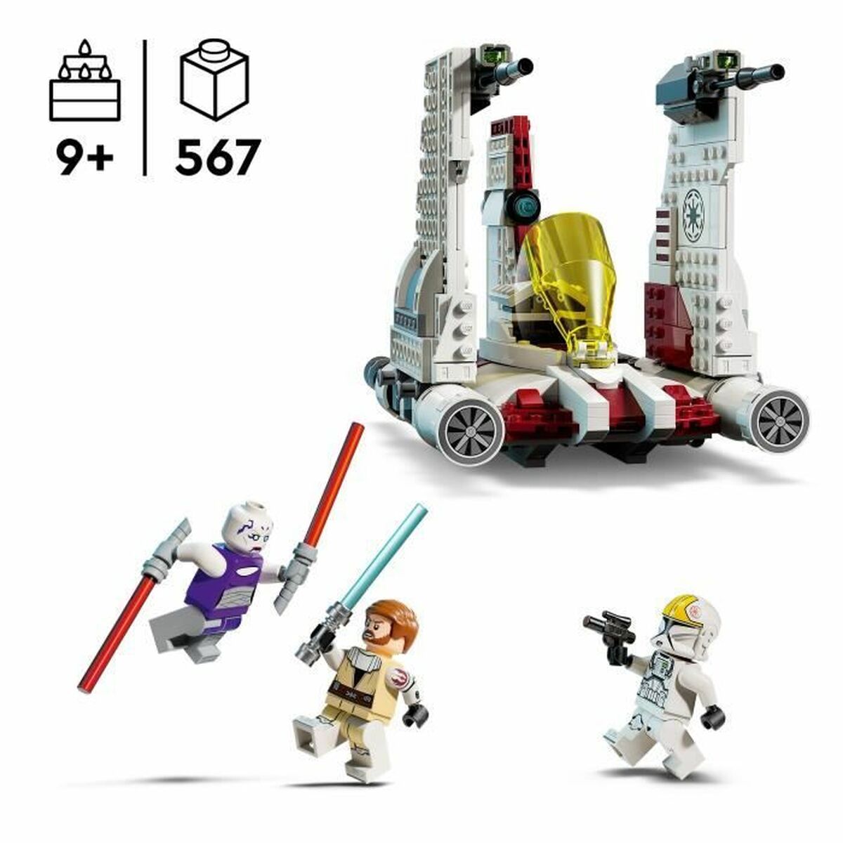 Byggsats Lego STAR WARS 75432 V-19 Torrent Starfighter - 3