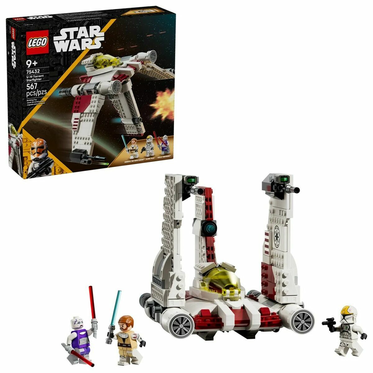 Byggsats Lego STAR WARS 75432 V-19 Torrent Starfighter