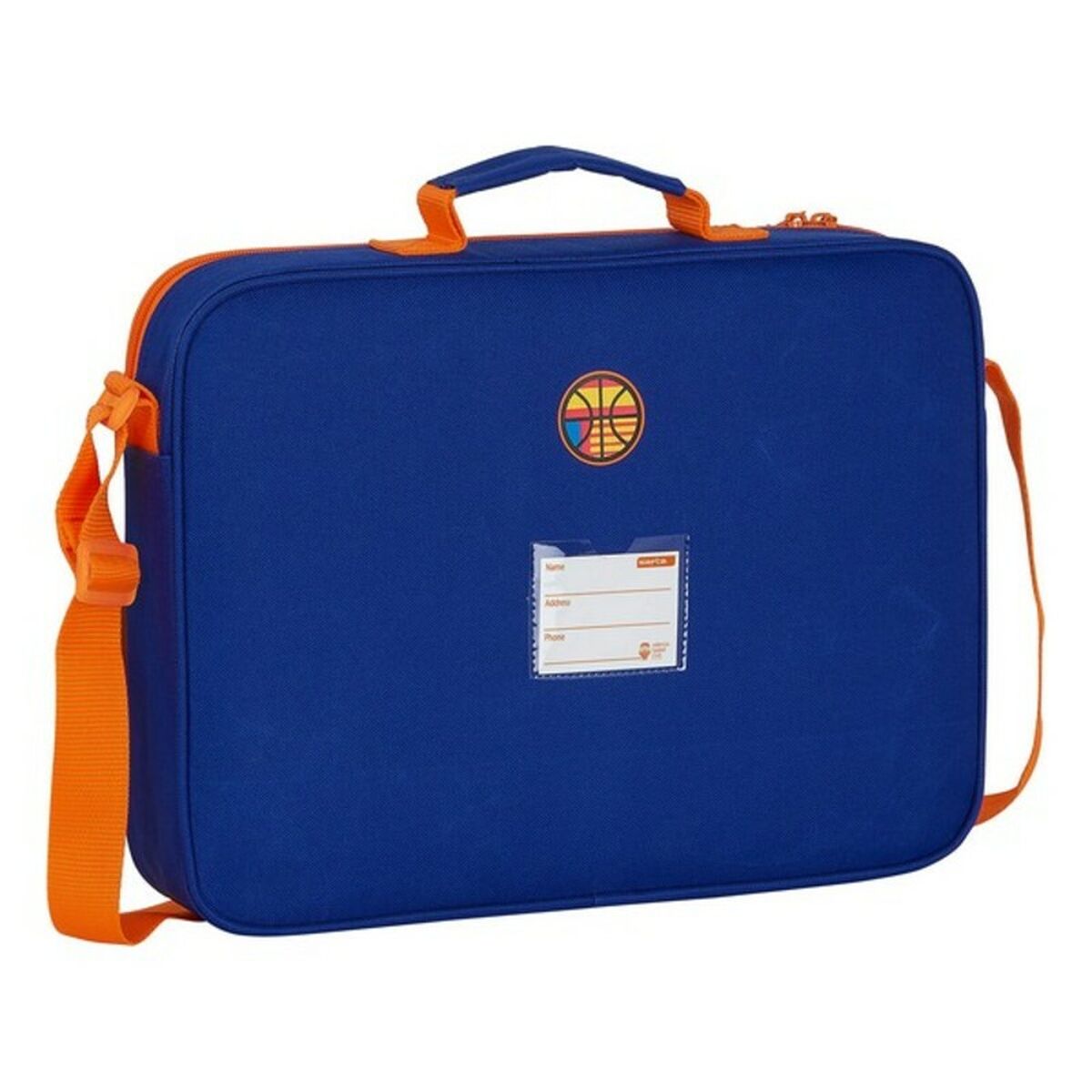 Skolväska Valencia Basket Blå Orange (38 x 28 x 6 cm) - 2