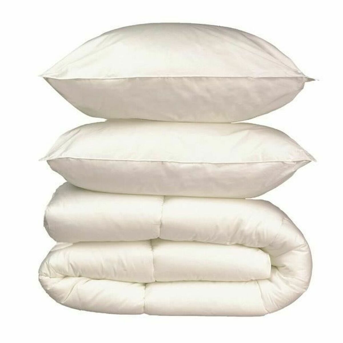 Täcke 400 g /m² 200 x 200 cm Polyester (3 Delar)