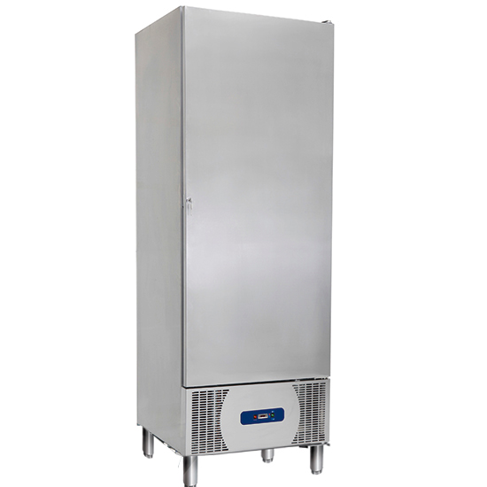 Kylskåp 550 liter av rostfritt stål, 1 ° C / + 8 ° C