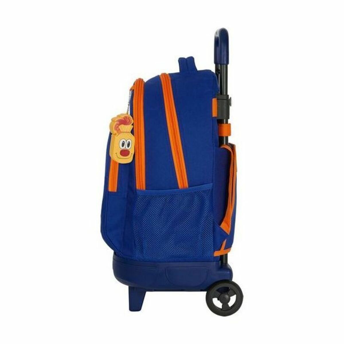 Skolväska med hjul Compact Valencia Basket M918 Blå Orange (33 x 45 x 22 cm) - 3