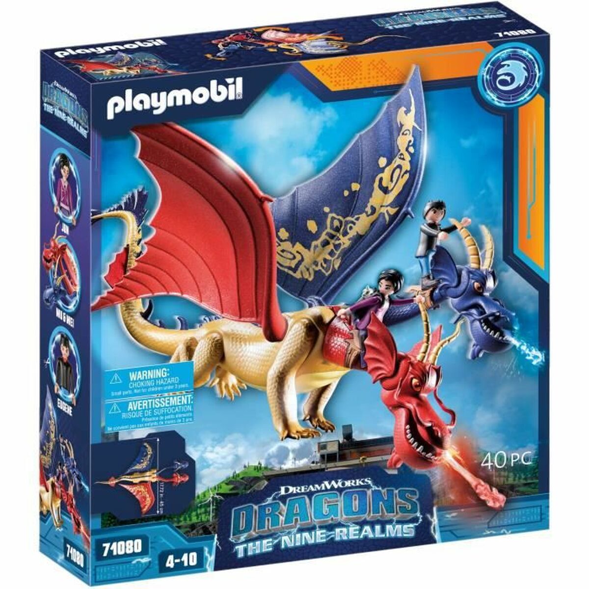 Playset Playmobil 71080 Drake