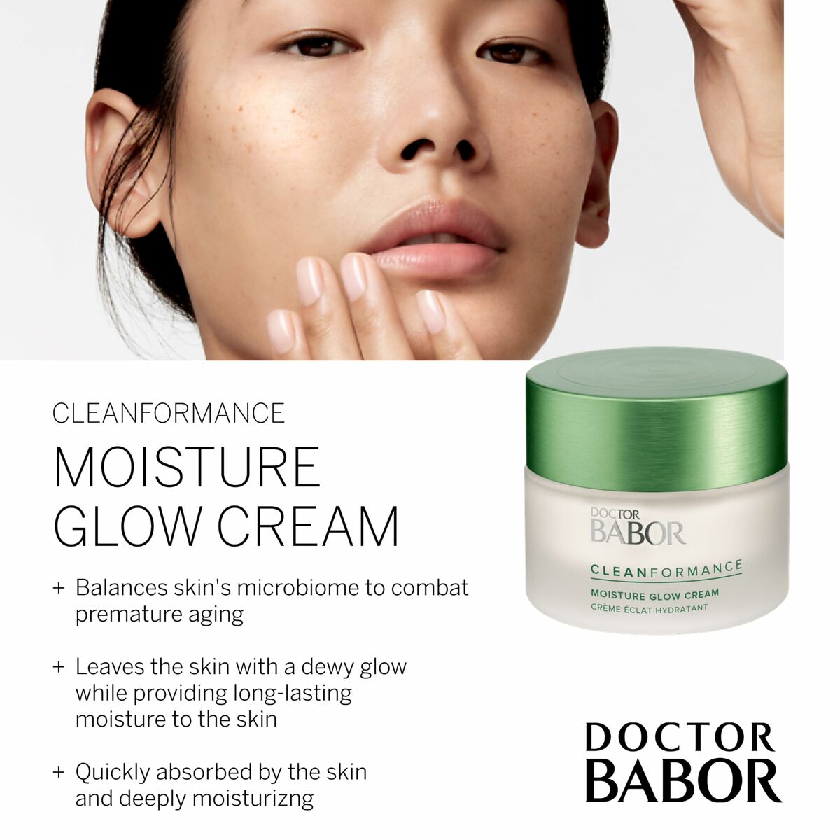 Ansiktskräm Babor Clean Moisture Glow Gel 50 ml - 3