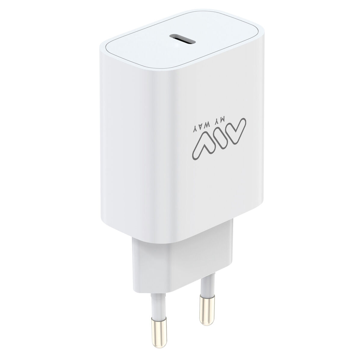 Väggladdare Myway Vit 25 W