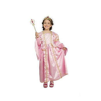 Maskeraddräkt för barn My Other Me Rosa Prinsessa (4 Delar)