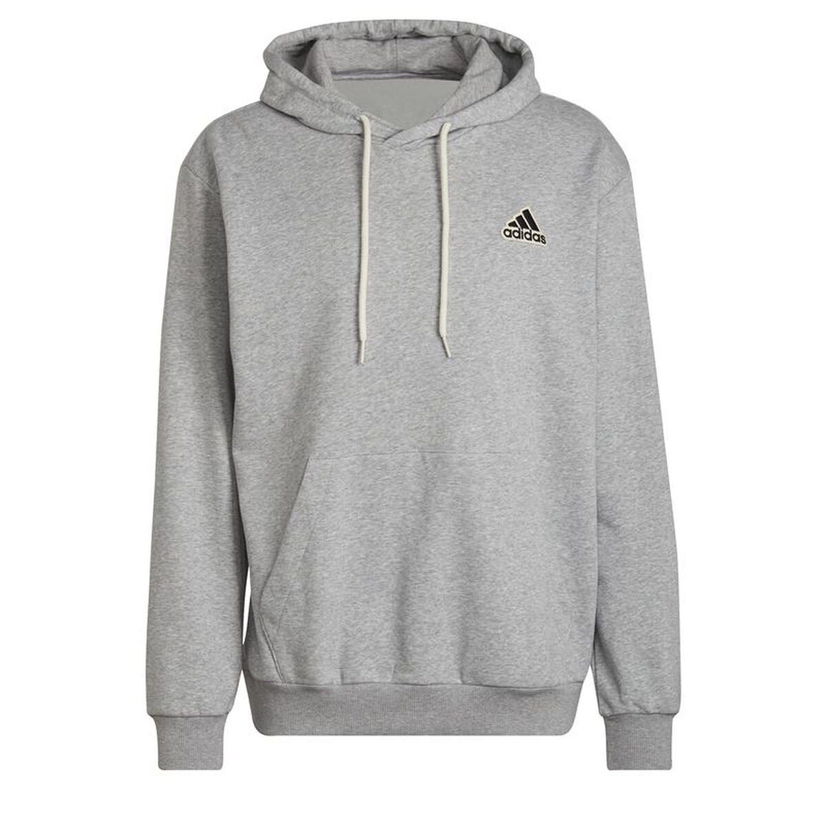 Tröja med huva Herr Adidas Essentials Feelcomfy M Ljusgrå