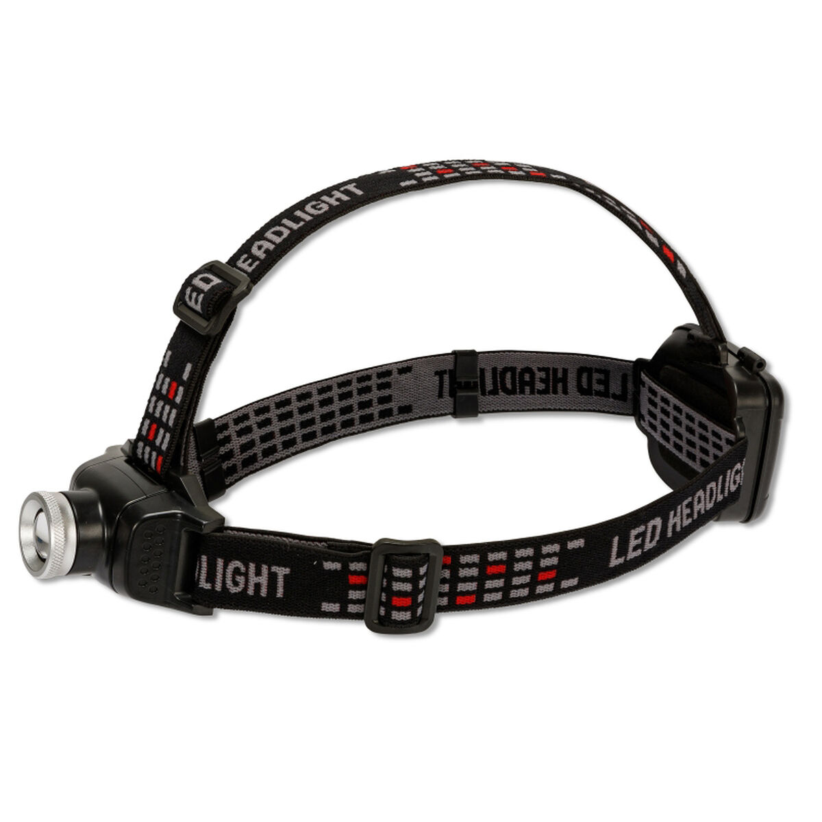 Laddningsbar och justerbar LED-pannlampa Velamp 6 W 400 lm