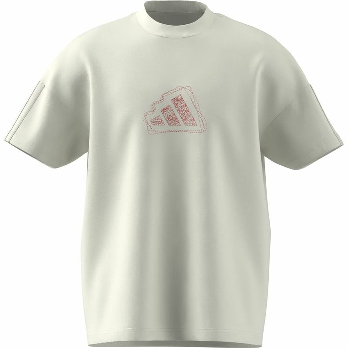 T-shirt med kortärm Herr Adidas All Szn Graphic Seasonal Vit