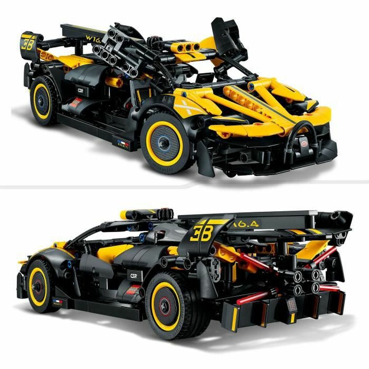 Playset Lego Technic 4251 Bugatti 905 Delar - 3