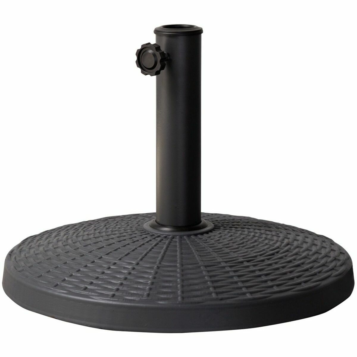 Parasollfot Aktive 10 kg Svart Stål Polyresin 44,5 x 33 cm