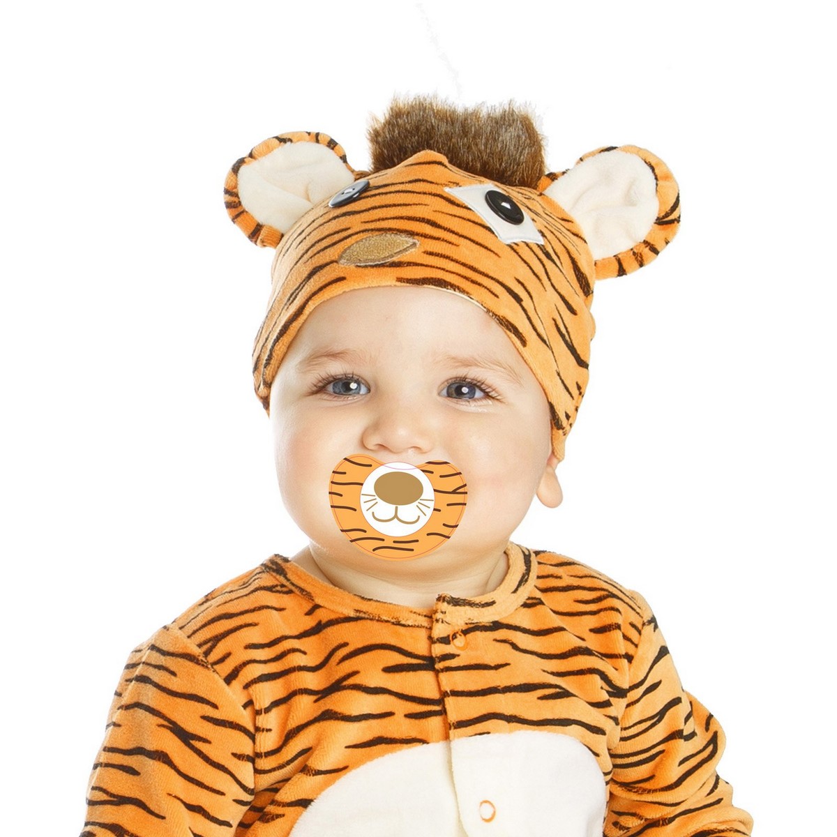 Maskeraddräkt för barn My Other Me Tiger 1-2 år Brun - 2