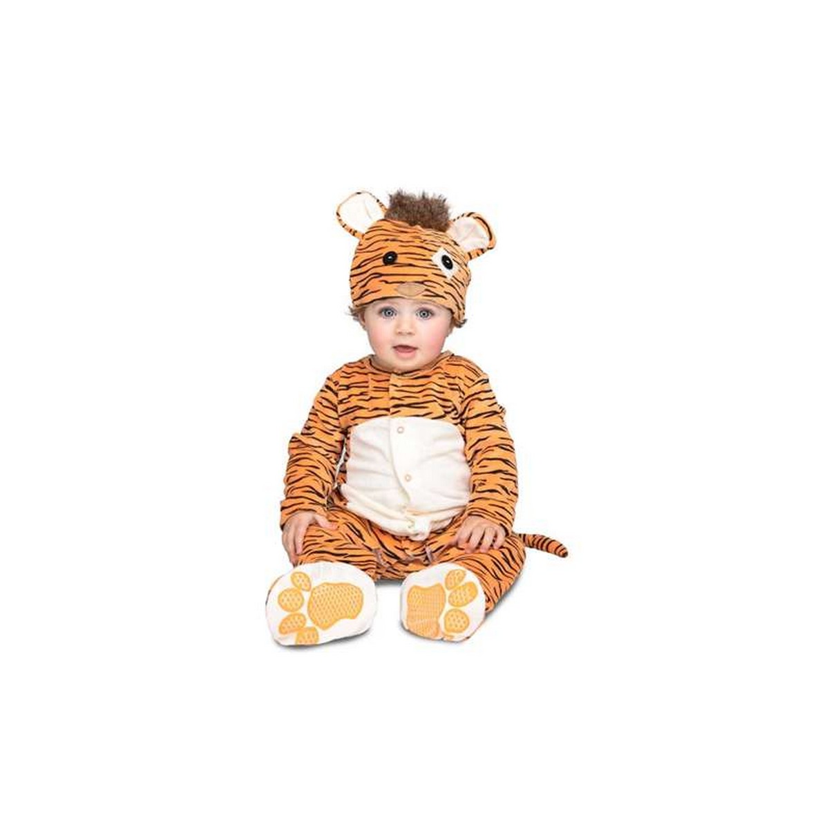 Maskeraddräkt för barn My Other Me Tiger 1-2 år Brun - 3